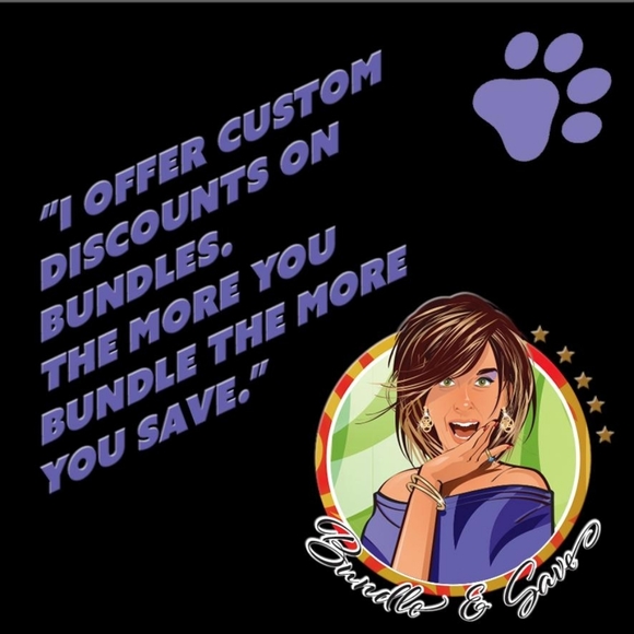 DOG PAW PRINT BLACK LEGGINGS - Picture 6 of 8